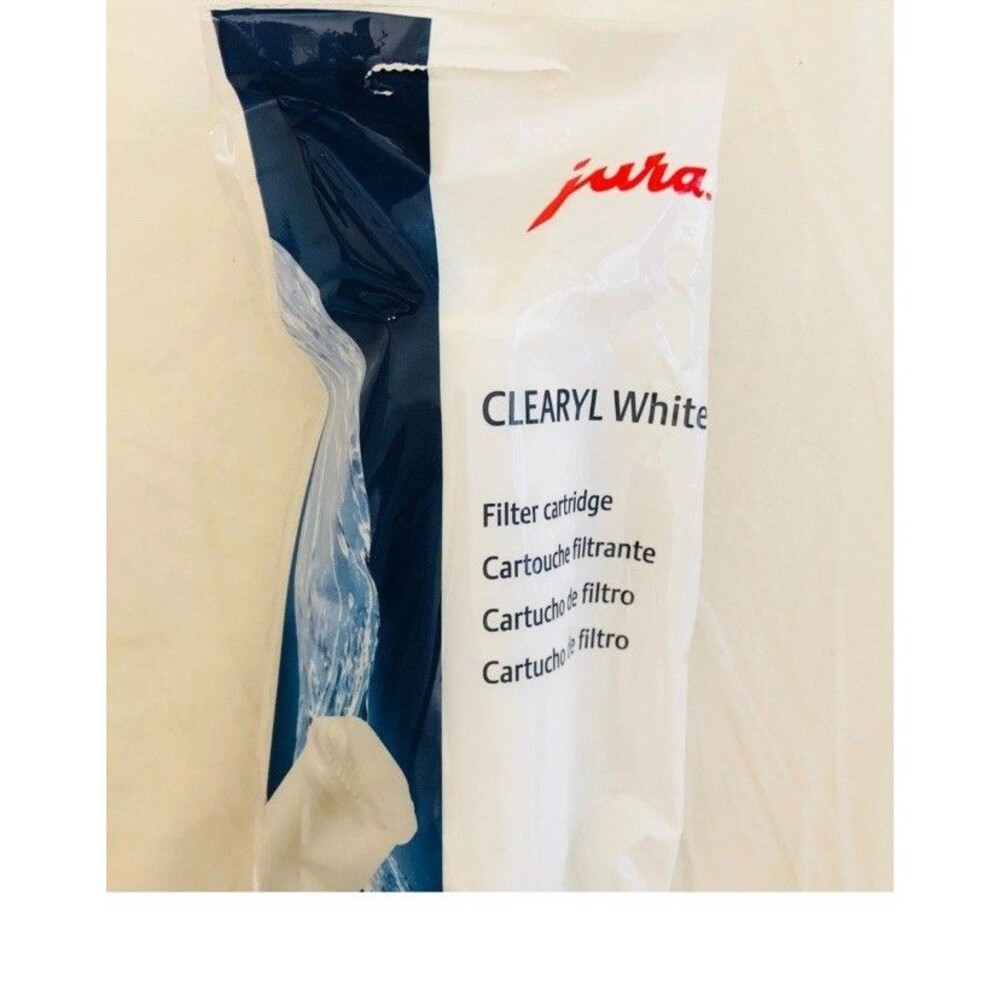 JURA CLEARYL WHITE WATER FILTER CARTRIDGE JURA COFFEE MACHINE COMPATIBLE